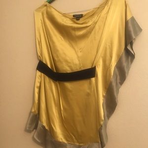 Bebe one-shoulder dress